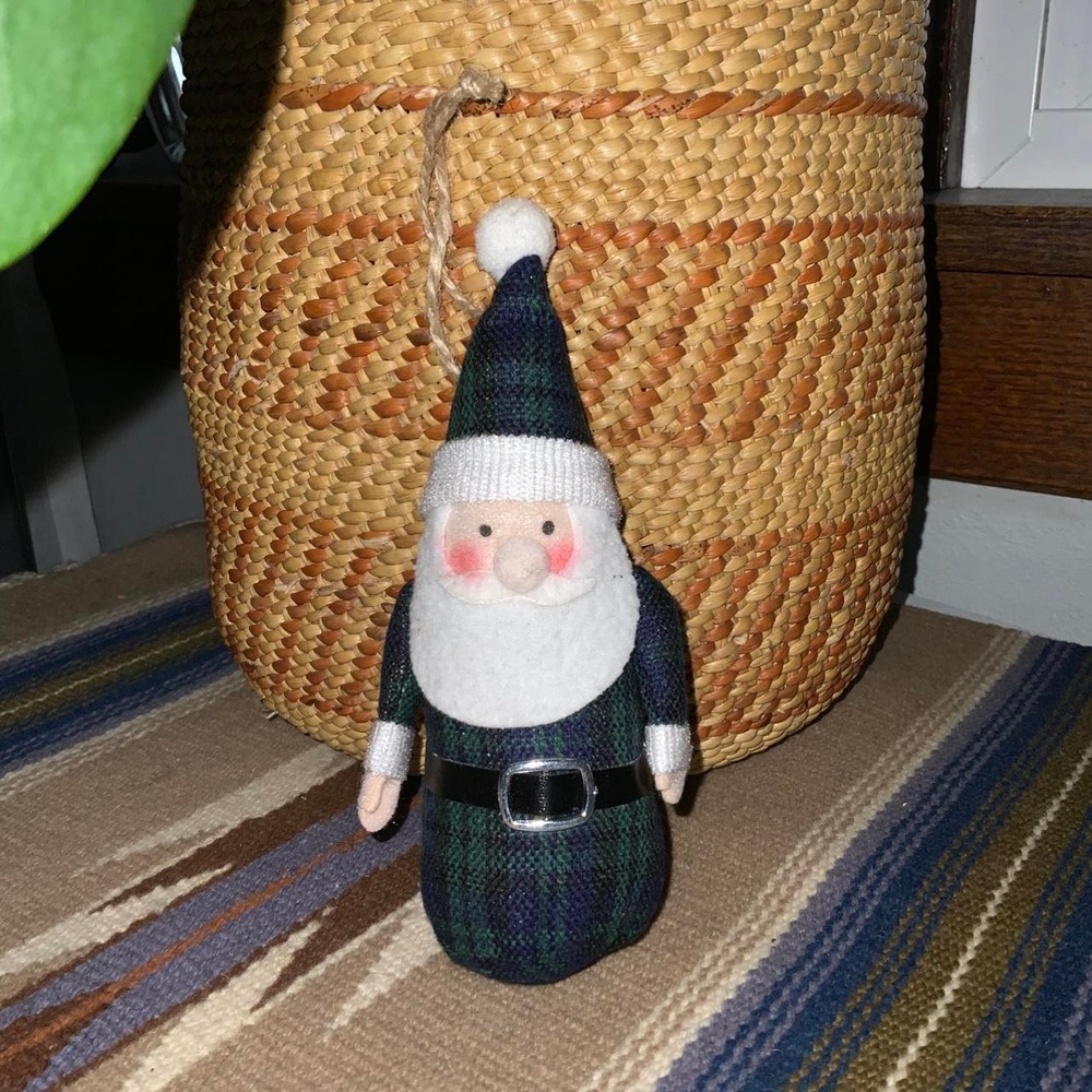 WONDERSHOP TARGET SANTA CLAUS FELT PLUSH CHRISTMAS ORNAMENT Gnome